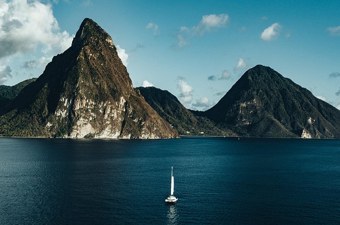 1/2 Day Private Catamaran out of Soufriere - Snorkeling and Swimming: Included Gear, Your Choice, Your Pace