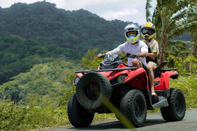ATV Tour in St Lucia - Marquis Estate: banana farm views, sugar mill ruins, and Marquis Bay