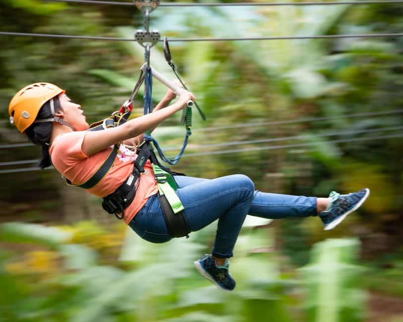 Castries, St. Lucia - Adrenaline Zipline - Views and Movement: The Hikes Between Ziplines Are Part of the Value