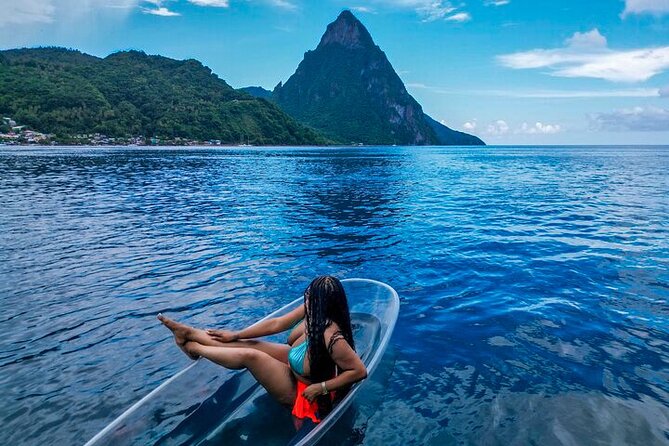 Clear Kayak Drone Photoshoot in St. Lucia - Price and Value at $220 Per Person