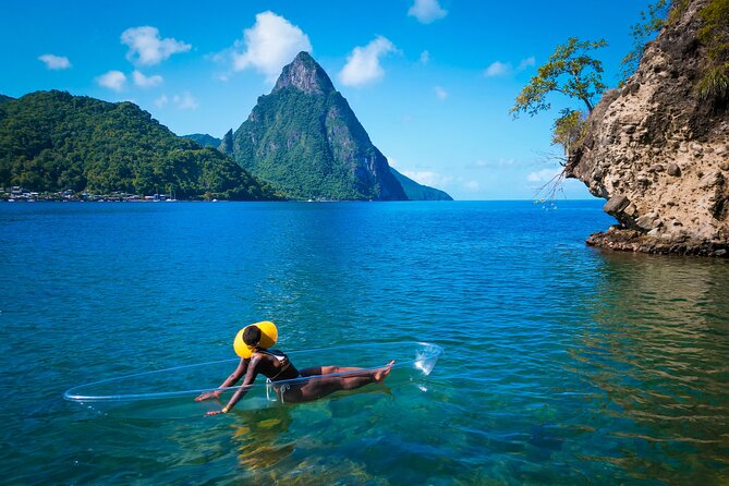 Clear Kayak Drone Photoshoot in St. Lucia - Soufriere, Pitons Views: Why This Location Works for Drone Photos