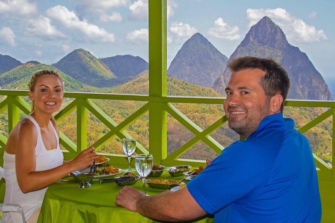 Couples Private St. Lucia Highlights Tour - Rum shop buffet: sampling up to 20 flavors like a pro