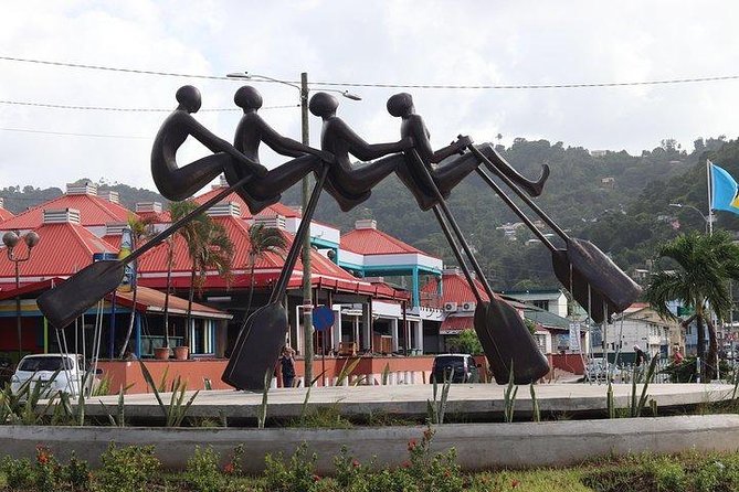 Cruise Ship - On Island for a Day Excursion - Sulphur Springs and the volcano drive: the one you plan around