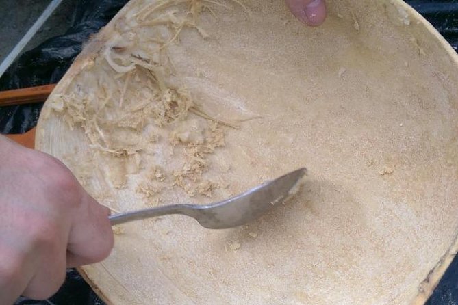 DIY Craft Your Own wooden Bowl : from a calabash fruit! - Carving Your Design Into a Real Bowl