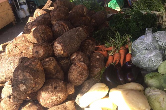 Food Tour- Taste of St.Lucia - Castries Market tastings: fruits, spices, and real local food