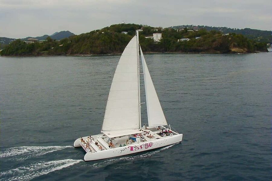 From Castries: Full-Day Catamaran Tour to Soufriere - Quick hits before you go