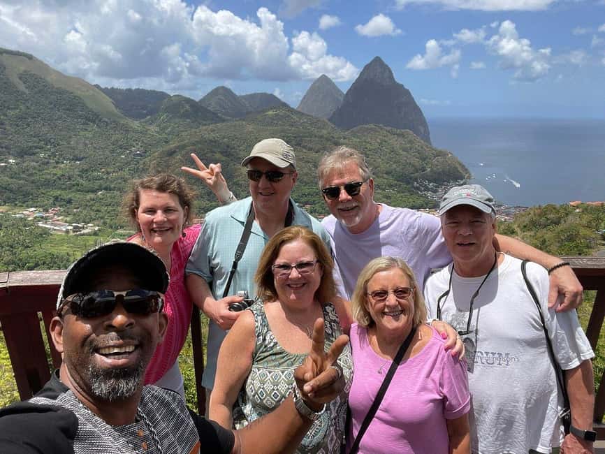 From Castries: St.Lucia Island Guided Tour - Marigot Bay and Fishing Villages With Different Everyday Lives