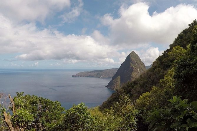 Gros Piton Hike - Trailhead basics: waiver, water, stick, and a guide who keeps you on track