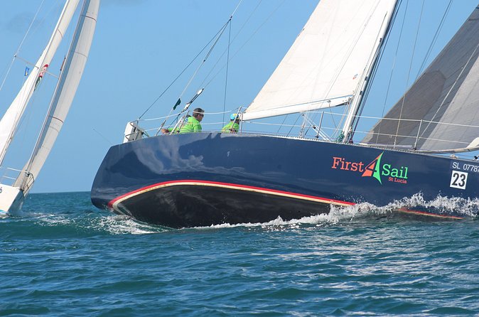 Hands on Sailing Tour in Rodney Bay St Lucia - Flying the jib: turning sailing words into actions