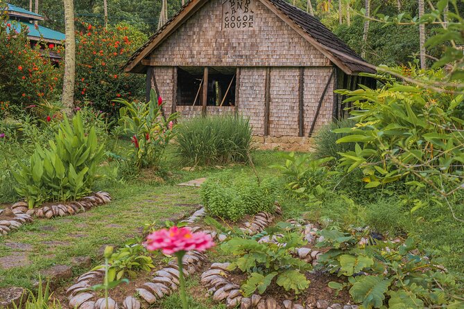 Historical 18th Century Estate Tour with Coconut Tasting - The gardens, herb garden, and replica Carib village walk
