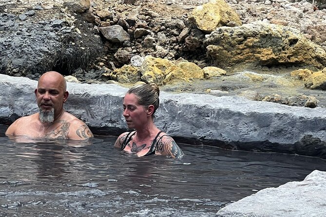 Lunch break,Mud Bath,Water Fall & beach break group tour - Rodney Bay start: a smooth launch before the volcano road