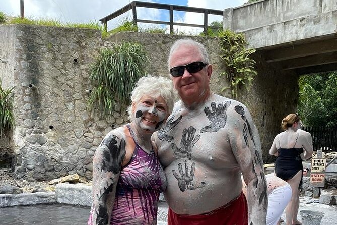 Lunch break,Mud Bath,Water Fall & beach break group tour - Booking and weather: when the day can change