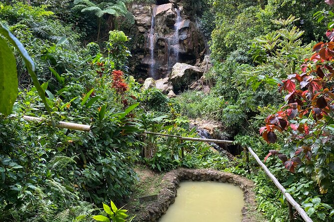 LUNCH INCLUSIVE Mud Baths, Waterfall & Tet Paul Nature Trail - Malgretoute Mineral Soak: Why This Part Feels Like a Vacation Reset