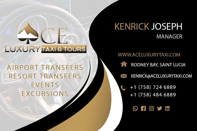 Private Airport/Resort Luxury Transfers - From UVF to Choc, the meet-and-greet that prevents the stress spiral