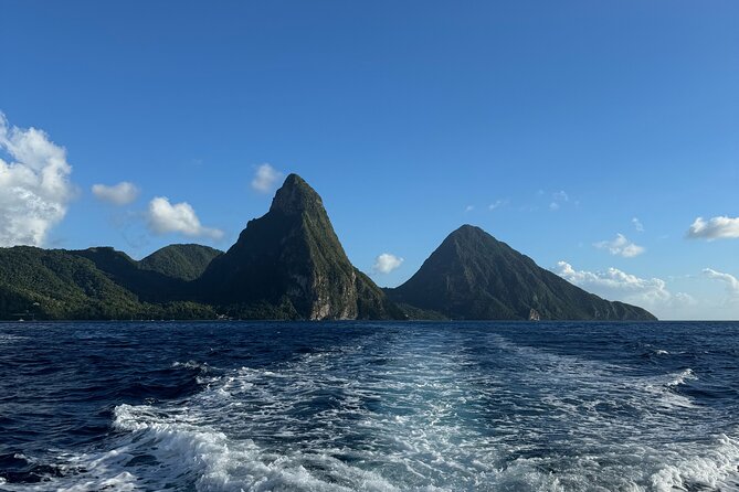 Private All-Inclusive Sea and Land Tour in St Lucia - Jalousie Beach and the Sugar Beach area, a clean sand and sea break