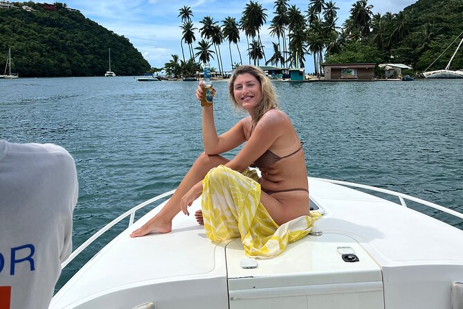 Private Boat Charter St. Lucia, boat tour to Soufriere. Half day. - Soufriere mud baths option: what you can add and what it costs