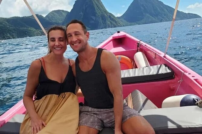 Private Boat Tour:St.Lucia private charter - Natural Bridge, Marigot Bay views, and the fishing villages vibe