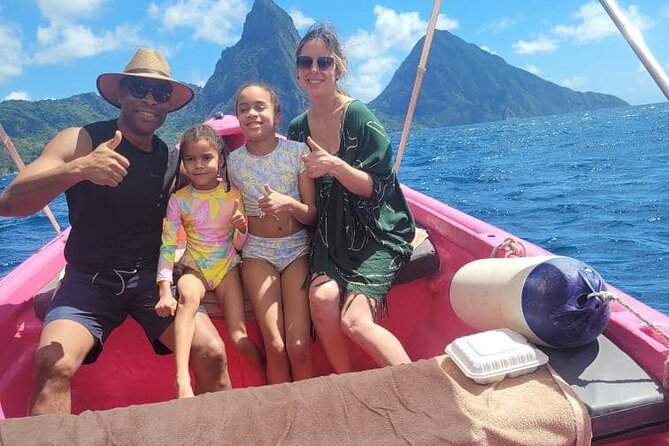 Private Boat Tour:St.Lucia private charter - Tunnel of Love: short walk, big movie energy