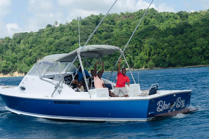 Private Custom Coastal Cruise St. Lucia Half Day - The 4-hour flow: Vigie Marina to Pitons and Sugar Beach