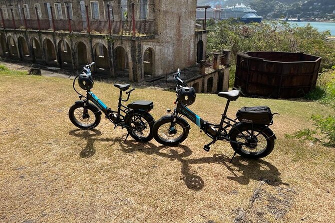 Private E-bike Tour in St. Lucia Northern - Your e-bike setup: comfort, safety, and Bluetooth Sensa helmets