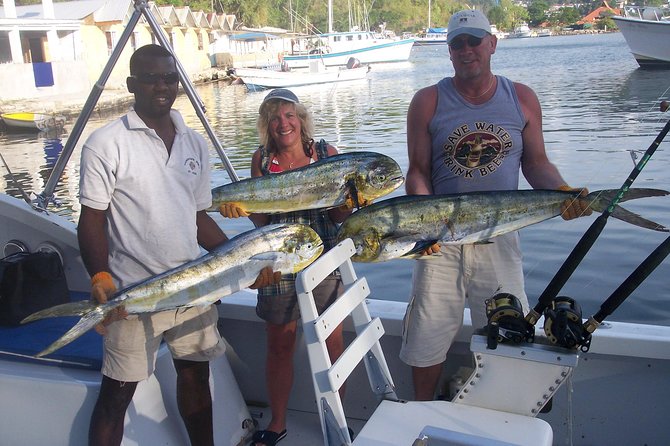 Private Fishing in St Lucia Charters - How the 4-hour fishing plan plays out offshore