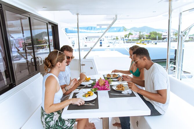 Private Full Day Luxury Catamaran Excursion - Pitons from the sea: why this is the view worth paying for