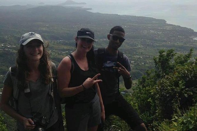 Private Gros Piton Hike in St Lucia - Summit payoff and the cooldown: water, beer, and lunch time