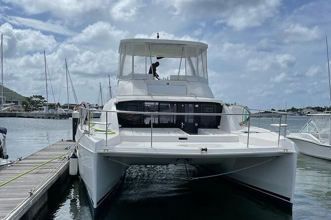 Private Half-Day Luxury Catamaran Experience - Cruising the Anse La Raye fishing village area