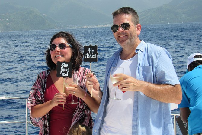 Private Luxury Catamaran Cruise in St. Lucia - Around the fishing villages: Anse La Ray and Canaries from the water