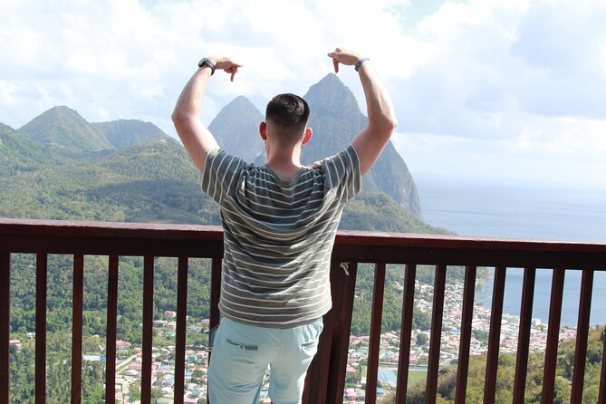 Private Soufriere Experience Tour - Morne Fortune: Castries from above, fast and scenic