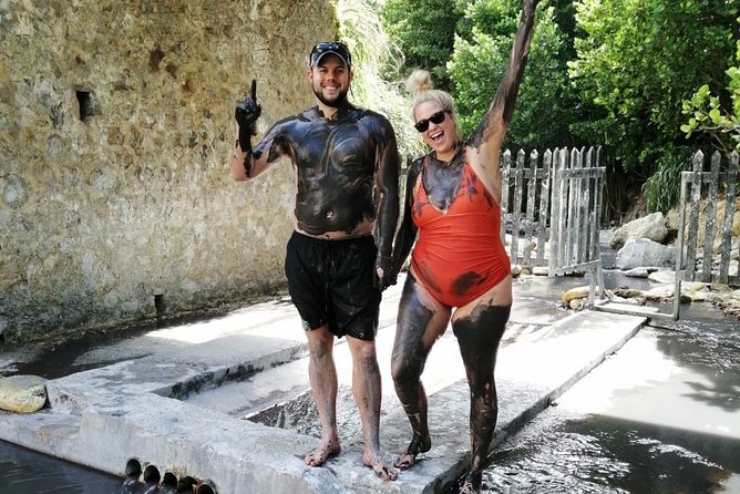 Private Soufriere Experience Tour - La Soufriere drive-in volcano: mineral bath time in the volcanic zone