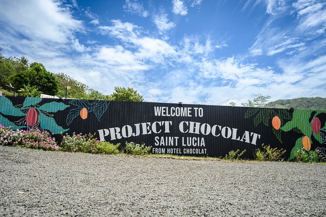 Project Chocolat Tree to Bar Tour at Hotel Chocolat Saint Lucia - Entering the rainforest cacao groves at Project Chocolat