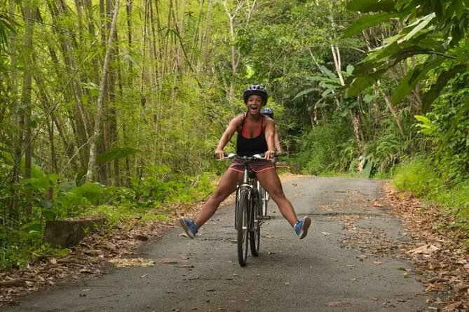 Rainforest Cycling Adventure in St. Lucia - From Rodney Bay to Treetop Adventure Park: the East Coast warm-up