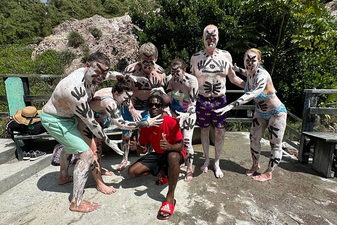Sea and Land Tour in St. Lucia - Soufriere sulphur springs: mud bath and natural hot pools