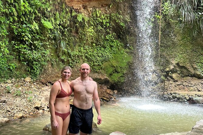 Soufriere Adventure Nature Trail Hike | Waterfall | Mud Baths - Sulphur Springs: Drive-In Volcano + Mud Baths for Exfoliation