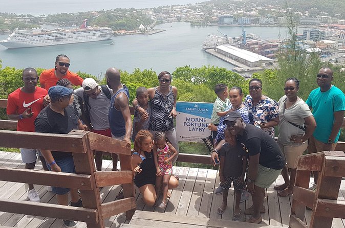 Soufriere Experience Tour - Morne Fortune and Marigot Bay: a first scenic hit before you start moving