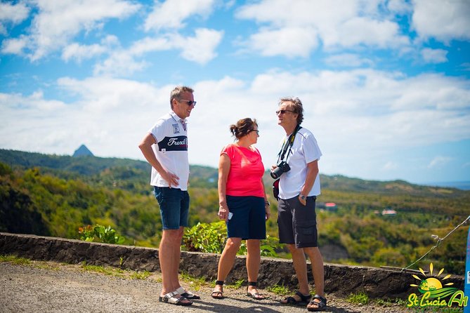 Soufriere Tour - Gems of the West - Stop 3: Tet Paul Nature Trail, a short hike with Pitons payoff