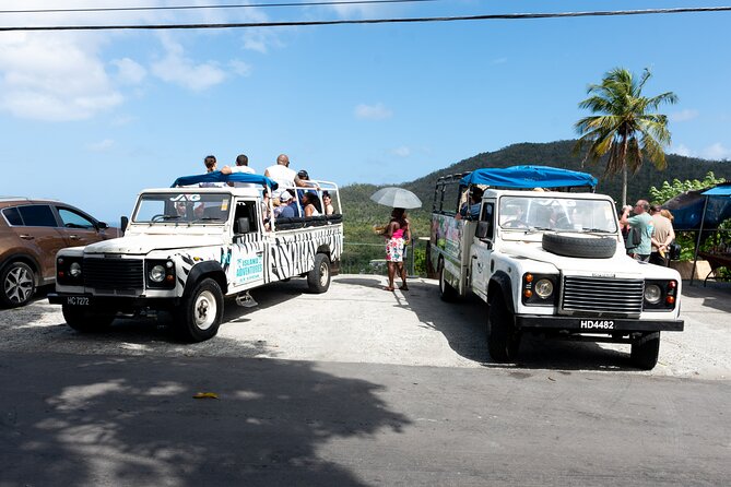 Soufriere Volcano Experience - West Coast viewpoints and the quick Pitons photo window