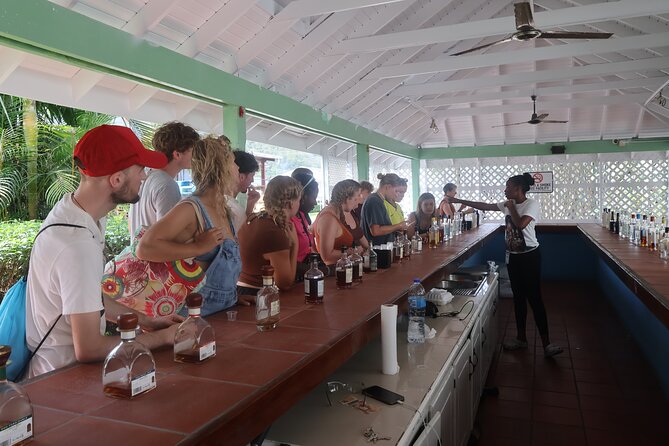 St Lucia ATV Tour : Waterfall, Plantation, Beach and Distillery - Saint Lucia Distillers rum tasting, done properly