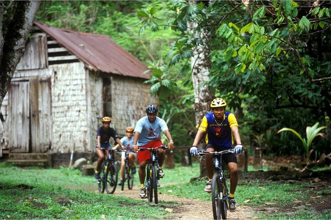 St Lucia Bike and Hike - Setting Off From North Island on an Open-Air Ride