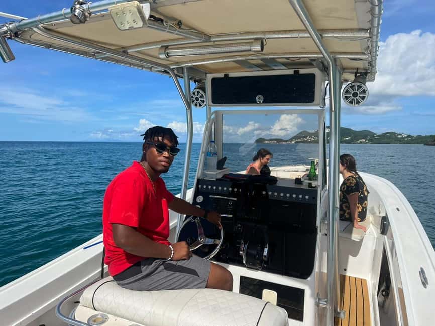 St. Lucia Caribbean: Sea and Land Excursion - Sugar Beach or Ti Kaye Beach: swim, snorkel, and choose your mood