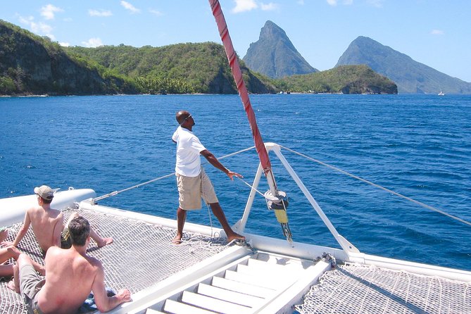 St Lucia Catamaran Day Sailing and Sightseeing Tour - Diamond Botanical Gardens: Easy Walks and Waterfall Timing