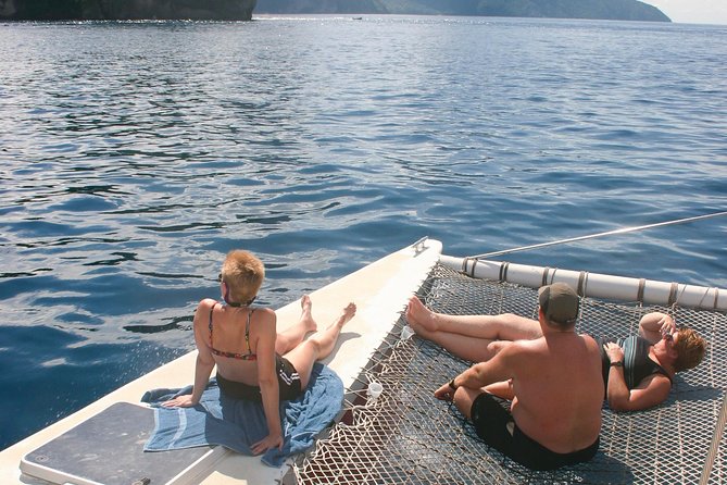 St Lucia Catamaran Day Sailing and Sightseeing Tour - Marigot Bay and the Snorkel and Swim Break