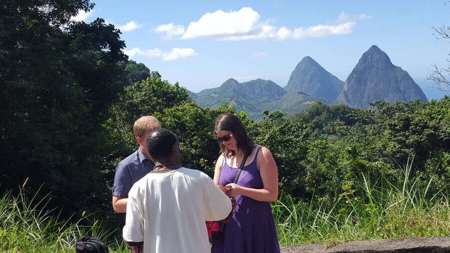 St Lucia: Gros Piton 4-Hour Guided Hike - Entering The Route: From Castries Area Pickups to the Start
