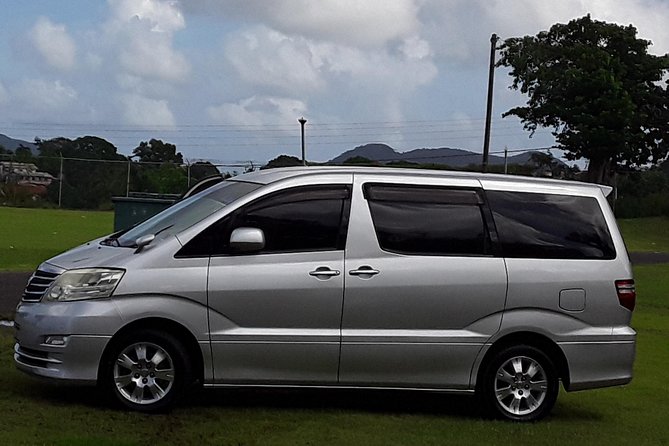 St Lucia Ground Transportation- Hotel and Airport Transfers UVF - The ride itself: air-conditioned comfort, bottled water, and zero sharing