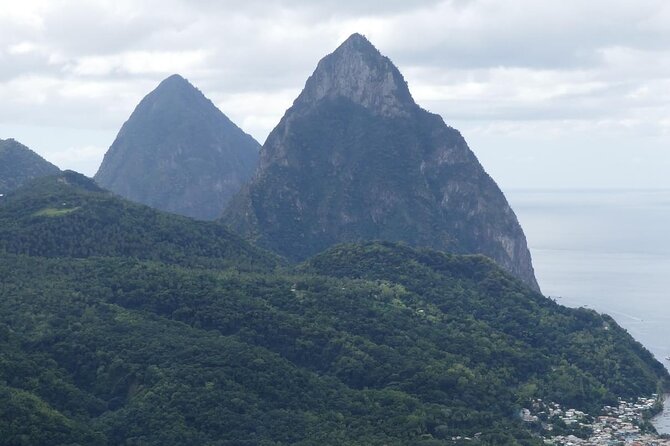 St Lucia Island Excursion Day Tour - From the Cruise Port to Marigot Bay and the Banana Plantation