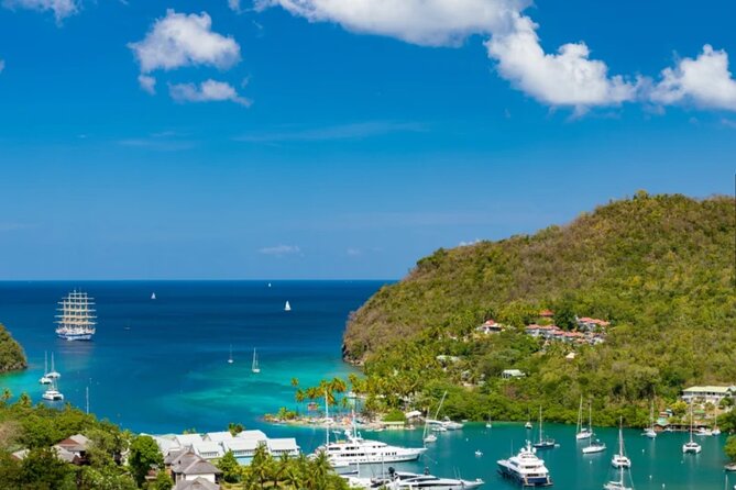 St. Lucia Island Short Tour - Castries City Center Drive: Constitution Park, Parliament, and Walcott Square