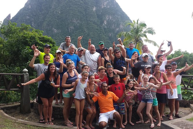 St. Lucia Land and Sea Tour - How the day really feels: driving heavy, highlights fast