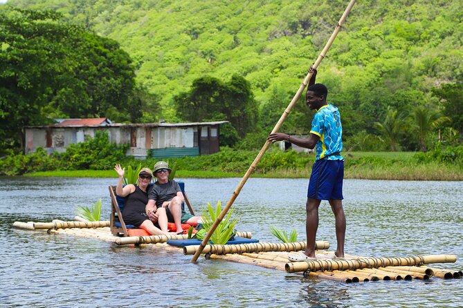 St. Lucia Private Bamboo Rafting Experience - What happens before you push off (the drink moment)