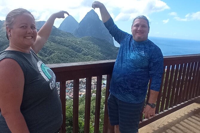 St.Lucia Private Island Tour - Marigot Bay and Anse La Raye: the Caribbean postcard stops